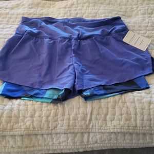 NWT Blue/Purple Champion Workout Shorts